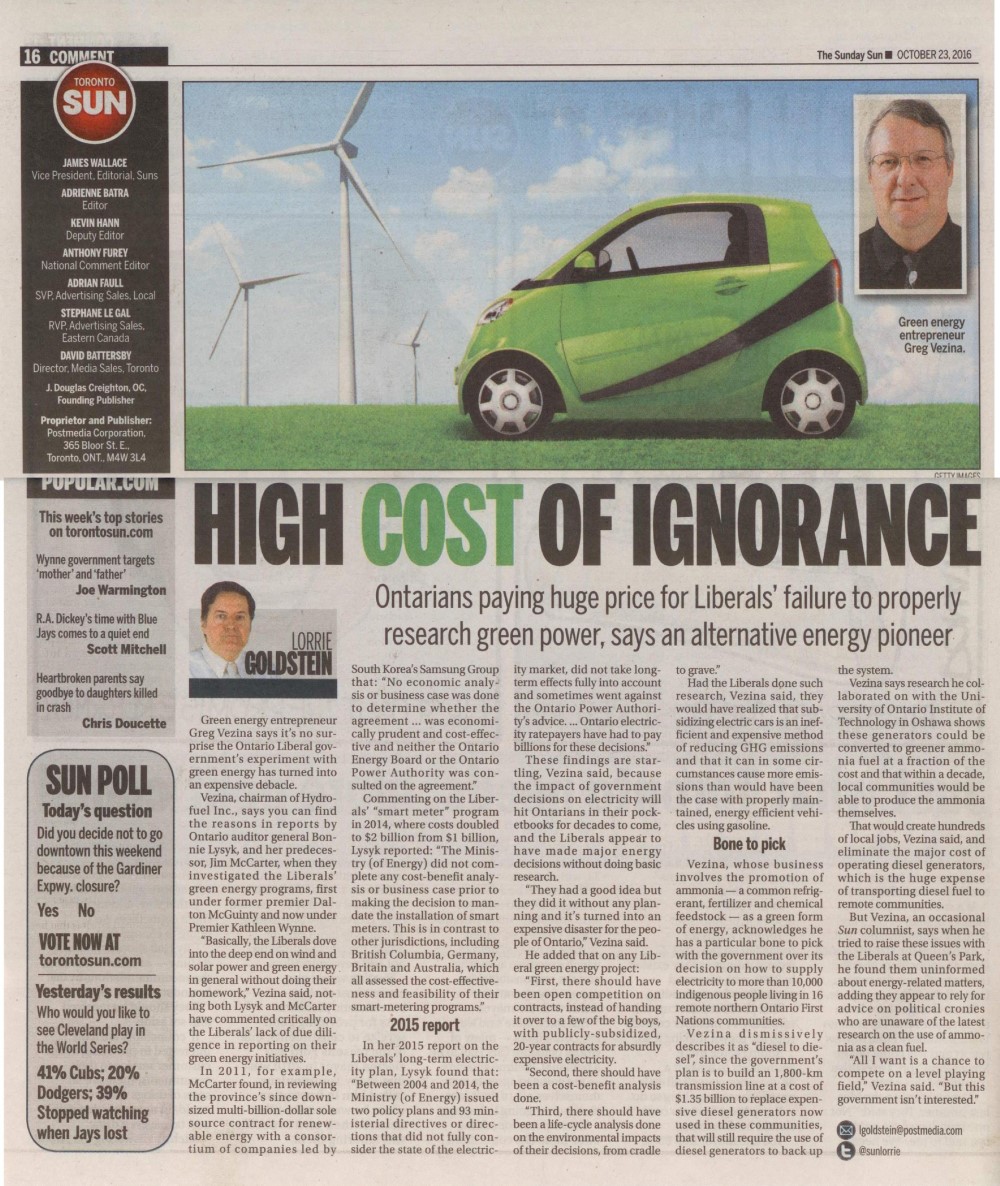 High Cost of Ignorance